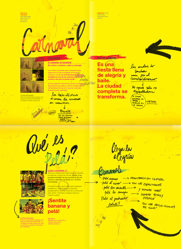 Pelá Brazilian Festival on Behance #typography