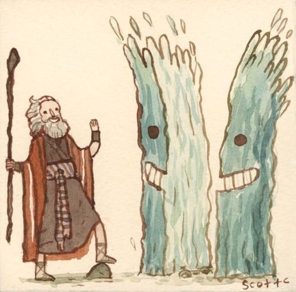 GREAT SHOWDOWNS by scott c. #c #showdowns #campbell #the #illustration #scott #great