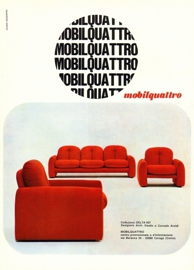 All sizes | Mobilquattro Ad 1969 | Flickr - Photo Sharing! #advert #1969 #mobilquattro