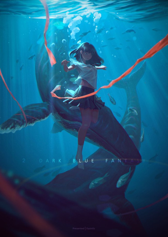 2 DARK BLUE FANTASY, Dyzi nlizi