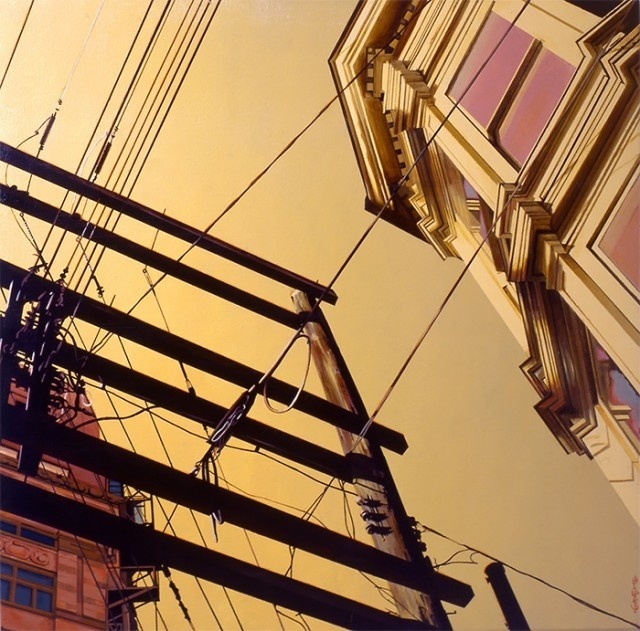 Realistic Urban Paintings by Graeme Berglun_1 #urban #realistic #city #painting #art
