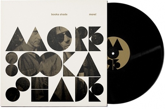 Booka Shade — More, by HORT - Visual Journal #typography #music #graphic #vinyl #booka shade #short