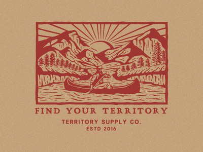 Design for Territory Supply, AZ lettering artwork direction art graphic packaging typography illustration logo branding design