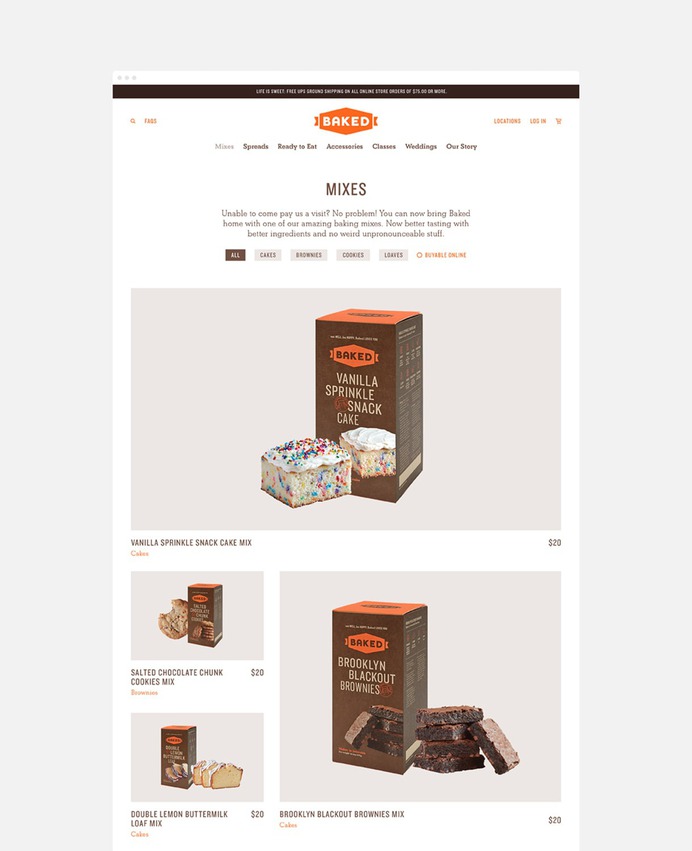 Baked - Mindsparkle Mag Hinterland is the owner of this beautiful project where tasty branding captures the maverick spirit of Baked, an artisanal bakery and cafe with locations in Brooklyn, Manhattan and Tokyo, that offers a unique take on American food with a twist. #logo #packaging #identity #branding #design #color #photography #graphic #design #gallery #blog #project #mindsparkle #mag #beautiful #portfolio #designer