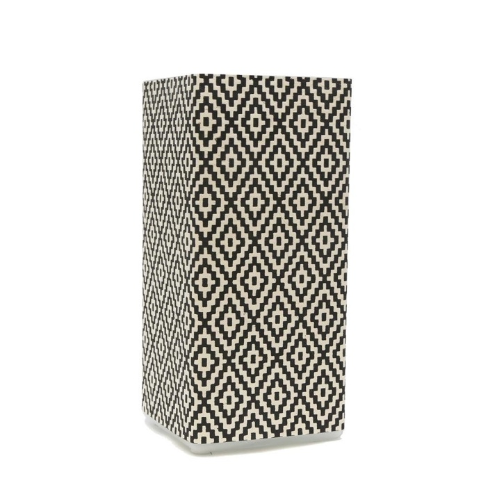 Diamond Glass Lamp, 21 cm x 10 cm x 10 cm