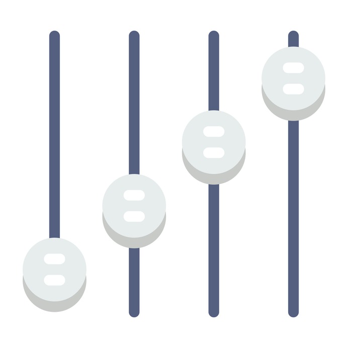 See more icon inspiration related to adjust, settings, levels, controls, interface and adjustment on Flaticon.
