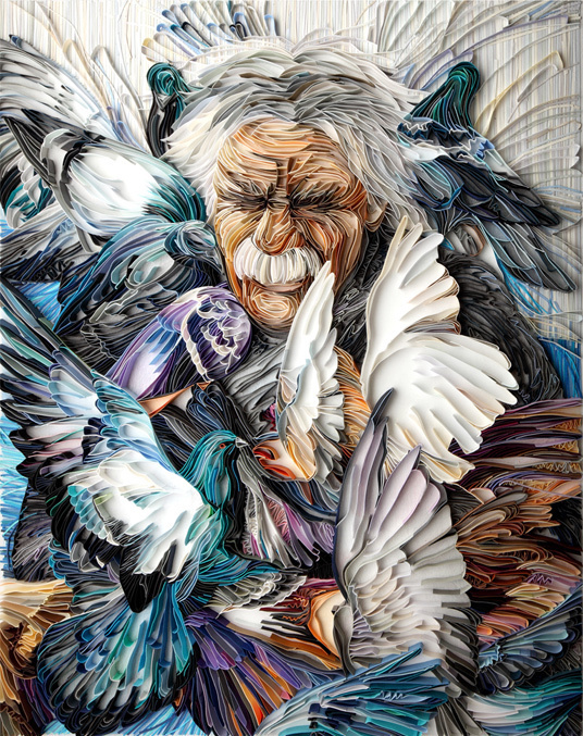 Stunning Quilling Paper Art Work by Yulia Brodskaya #quilling #paparArt #paper