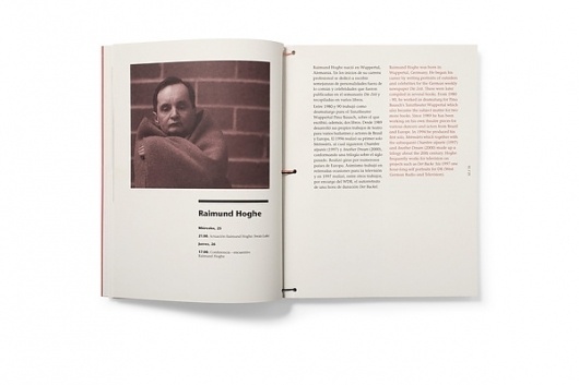 X Seminario Internacional sobre Nuevas Dramaturgias on the Behance Network #f33 #design #graphic #marianofiore #handmade #murcia #type #editorial #brochure