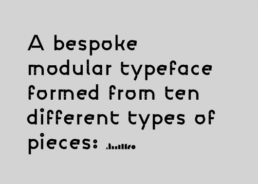 Tsto – SI Special | September Industry #modular #design #graphic #typeface #type