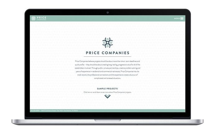 Price Companies Website #homepage #white #design #space #web