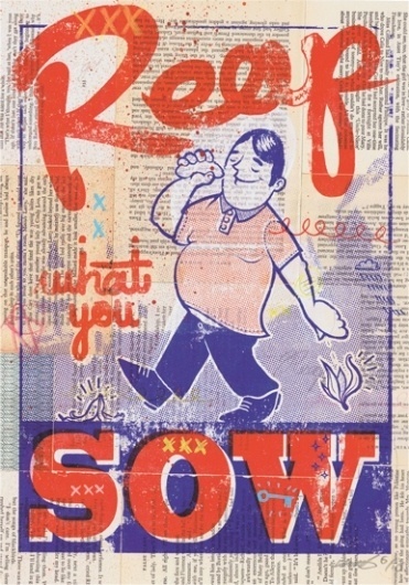 thebevlak #bevington #print #screen #illustration #silk #sam