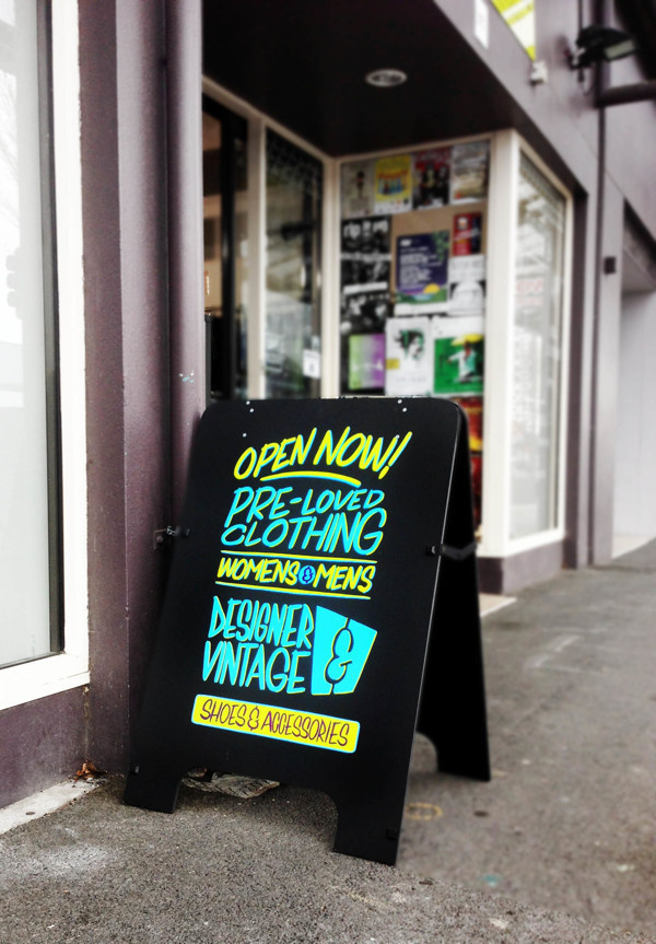 Hand-Painted Sign By Ellie Hemmings #lettering #sign #painted #drawn #hand