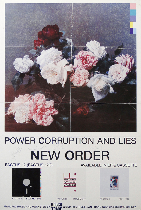 New Order Promo poster 1983Â #poster
