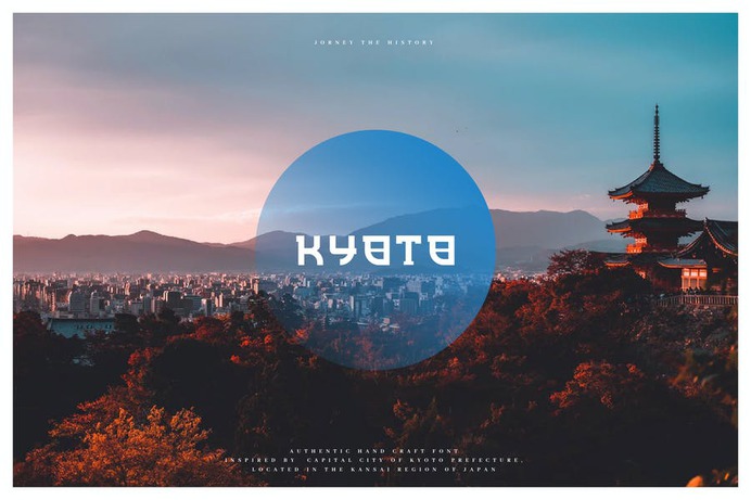 Traditional Authentic Tokyo Fonts
