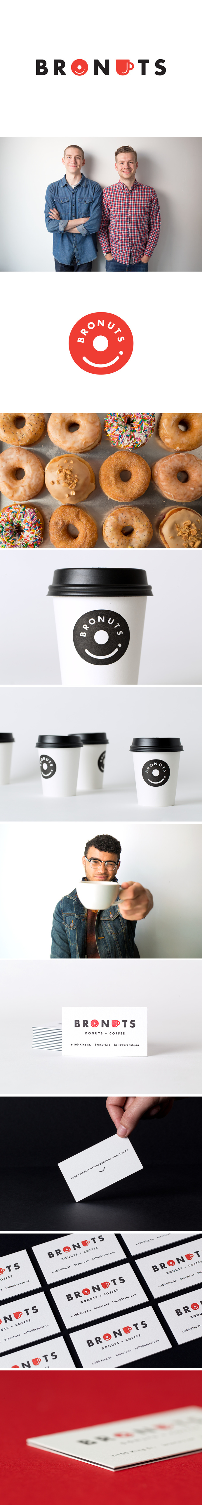 Bronuts Brand Identity - One Plus One Design #Brand #Identity #BrandIdentity #Branding
