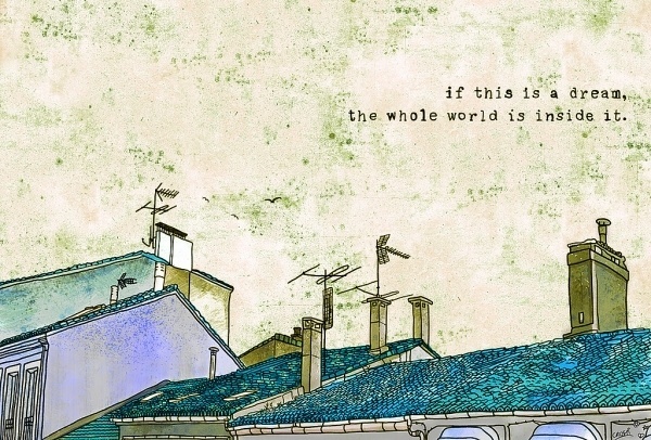 Santiago de Compostela | Flickr - Photo Sharing! #city #illustration #roof