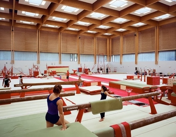 Institut national du sport et de l'éducation physique #interiors #spaces #gym