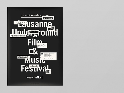 Notter + Vigne #notter+vigne #print #black #typography