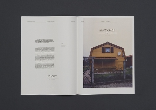 viennese housing culture - a phenomenon on the Behance Network #publication #clean #culture #european #vienesse #paper #magazine #housing