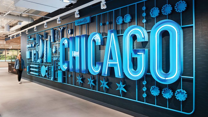LinkedIn Chicago: Brand Design | Projects | Gensler