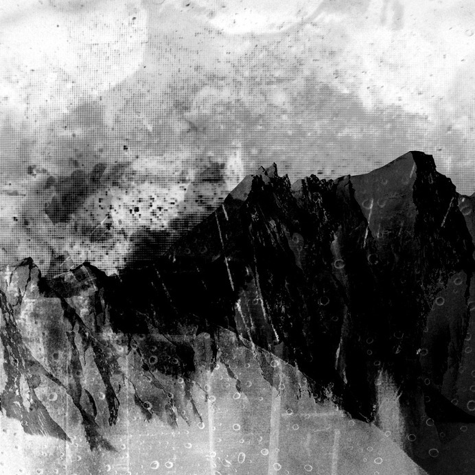 MEGACITY FALLING 03 #white #black #johansson #digital #art #and #daniel