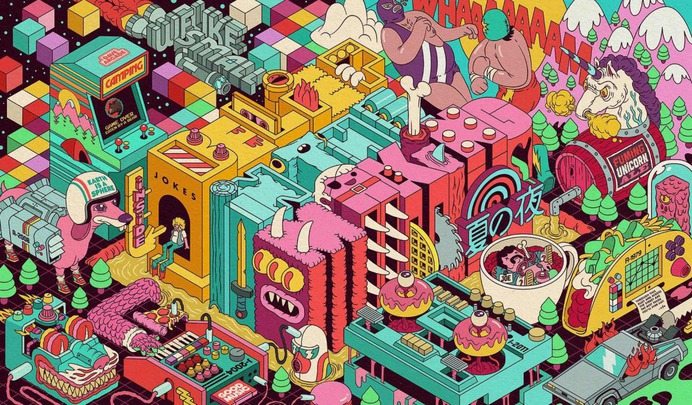 Outstanding murals by Dave Arcade - Masterpicks - Design Inspiration
