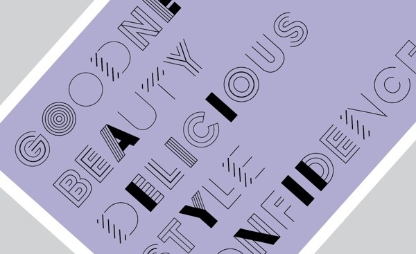 Nada on Behance #type