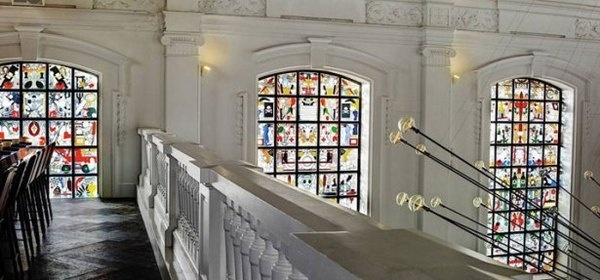 The Jane Restauran Antwerp by Piet Boon #glass #illustration #architecture #restaurant