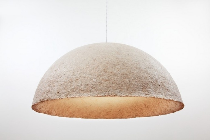 The MushLume is a collection that is grown, and not manufactured in anyway, to essentially provide a lampshade for indoor lighting.