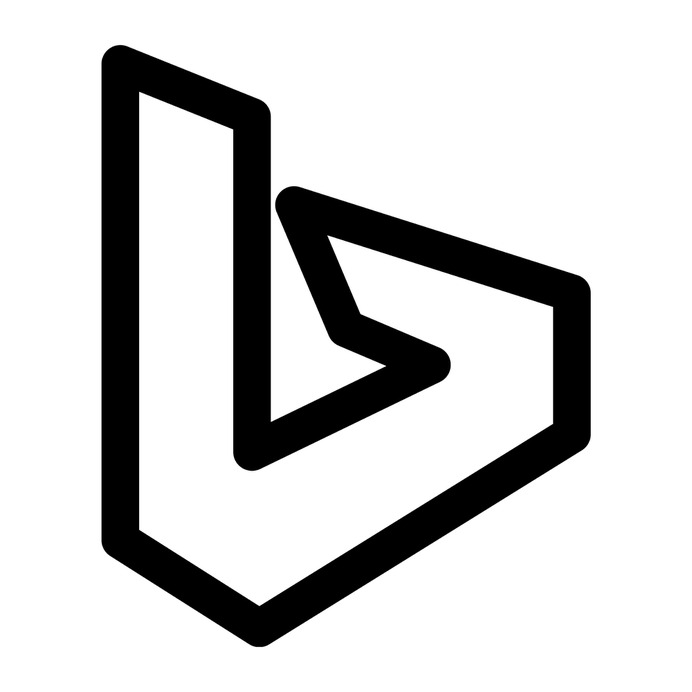 See more icon inspiration related to bing, brands and logotypes, brand, logotype, logo, social network and social media on Flaticon.