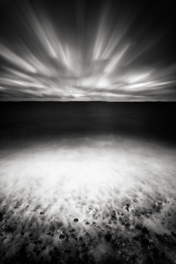 Beams of light #& #white #black