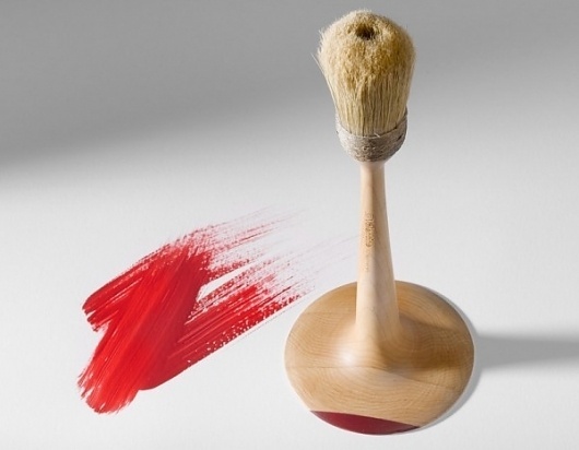The Paint Evolution for Valentine paint company - Art Crush #paintbrush