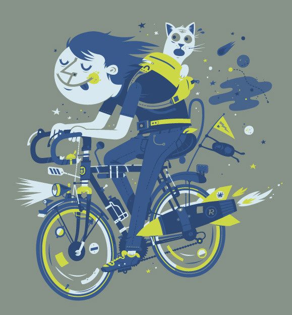 Lands' End by Little Friends of Printmaking #t #creative #illustration #shirts