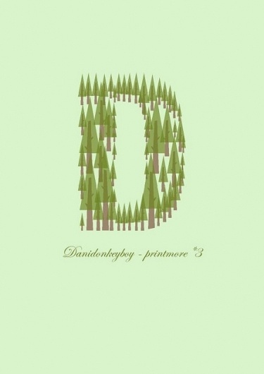 pines | Flickr - Photo Sharing! #letter #tree #typography
