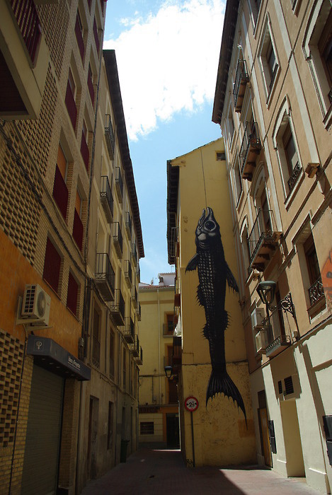 ZARAGOZA5° ASALTO MURAL PAINTING FESTIVAL #roa