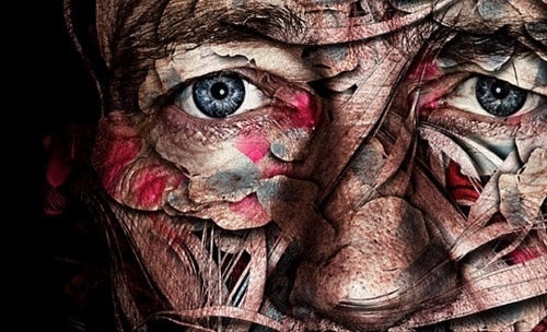 ★CJWHO - keep in mind, there's no fucking icecream in our fucking future! #face #body #manipulation #art