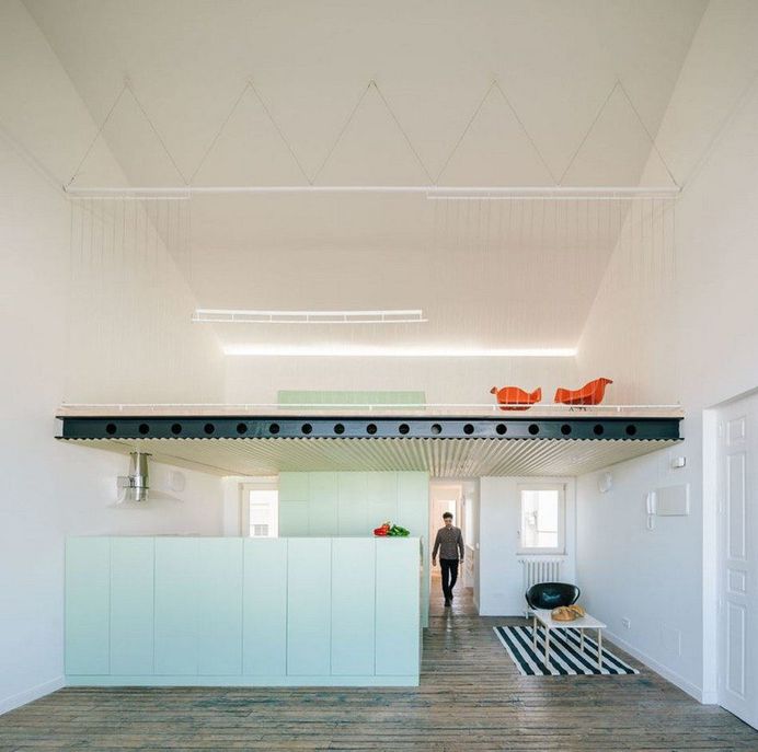 Penthouse H in Madrid, Langarita Navarro Arquitectos