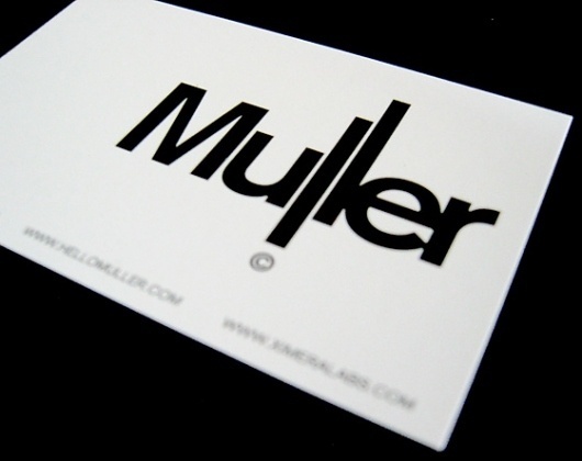 Muller — Muller #logotype #tom #muller