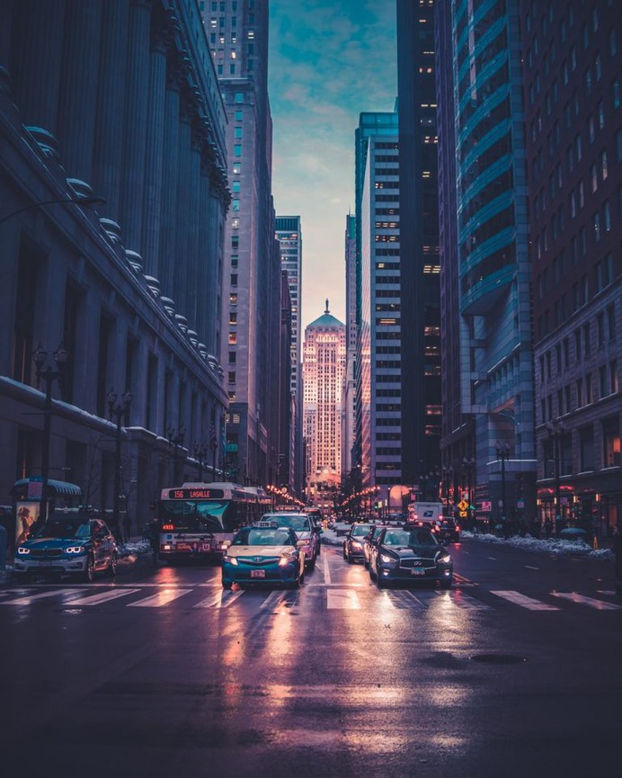 Chicago, United States Street Wallpaper