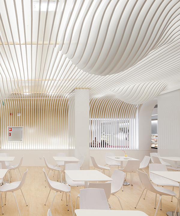 CJWHO ™ (Bakery In Oporto, Portugal by Paulo Merlini...) #bakery #white #design #interiors #portugal #photography #architecture