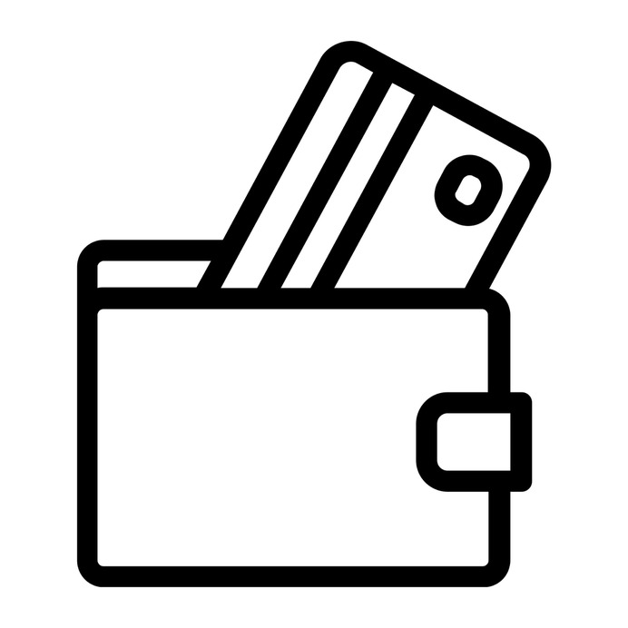 See more icon inspiration related to wallet, money, cash, coin, credit card, payment method, debit card, commerce and shopping and business and finance on Flaticon.