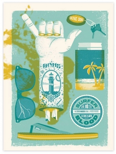 design work life » Two Arms: Northside Posters #illustration #poster