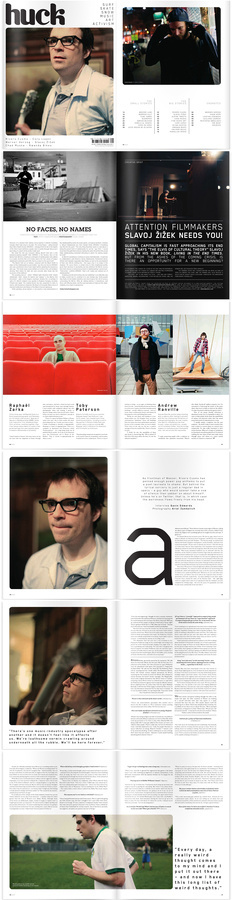 Huck Magazine #layout #magazine #typography