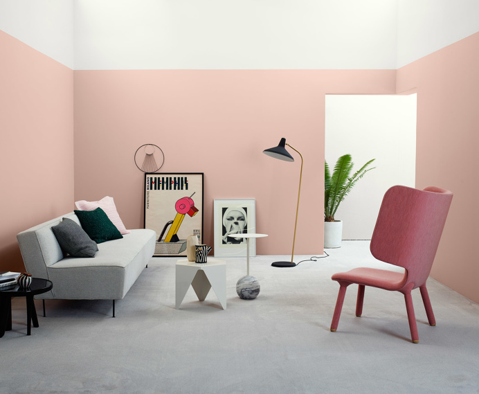 VÄGG: LADY PURE COLOR 1624 LÄTTHET LADY PURE COLOR 2782 DECO PINK