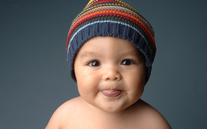 Cute Baby Portrait