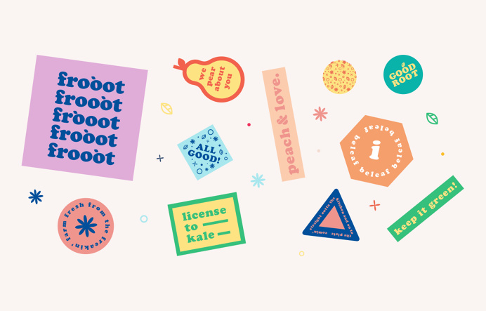 Vegetarian Restaurant branding design - by Lucas Jubb