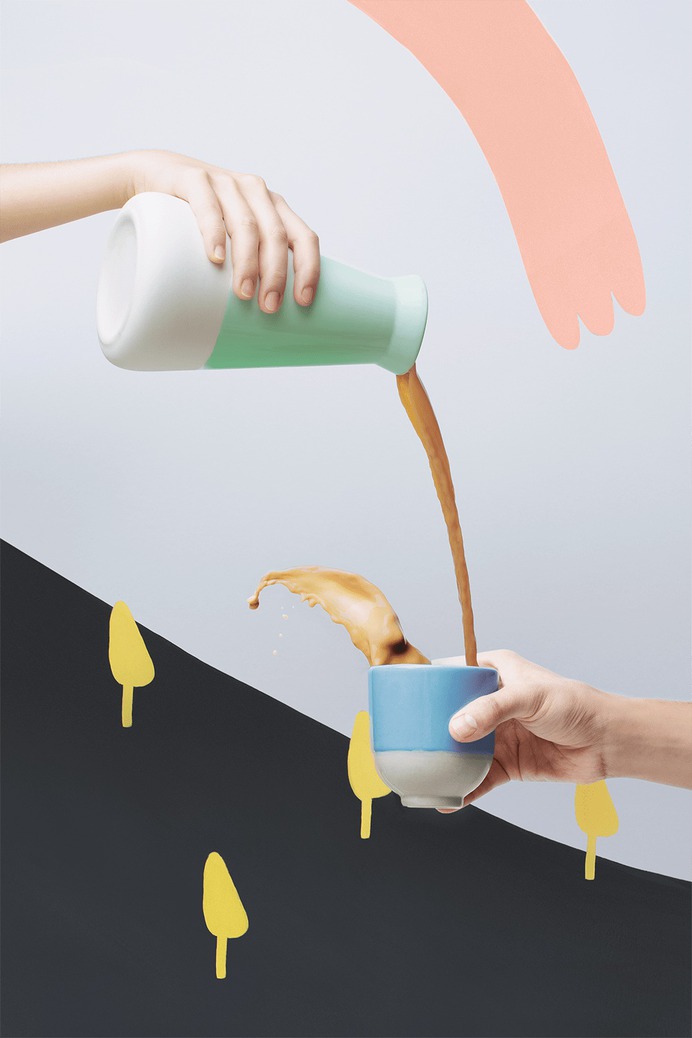 Blend Station Identity & Interior - Mindsparkle Mag Futura designed the identity and interior for Blend Statios. #logo #packaging #identity #branding #design #color #photography #graphic #design #gallery #blog #project #mindsparkle #mag #beautiful #portfolio #designer