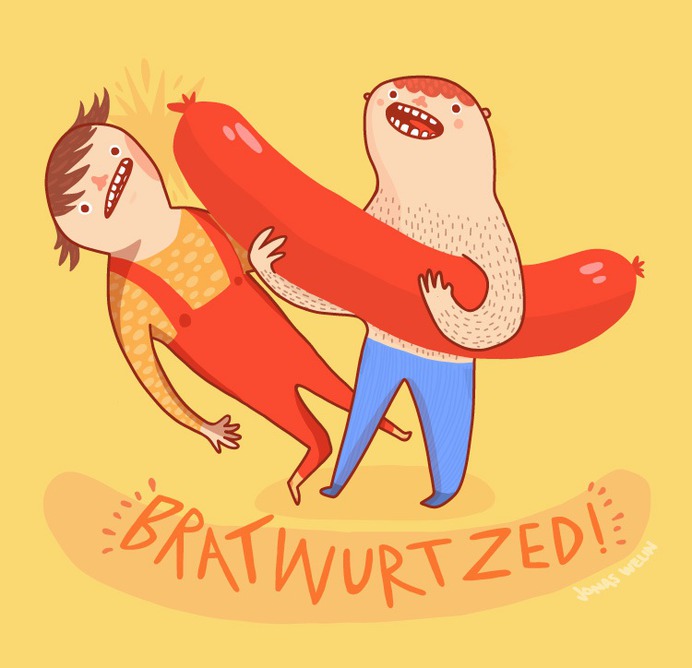 Bratwurtzed by Jonas Welin