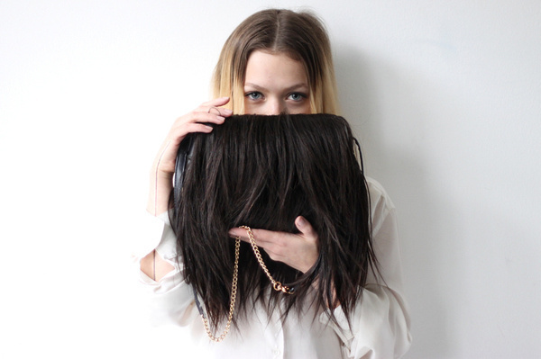 Hair bag #hair #diy #bag