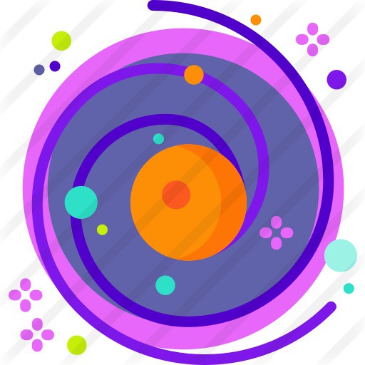 See more icon inspiration related to space, planet, miscellaneous, black hole, astronomy, galaxy, science, stars and nature on Flaticon.